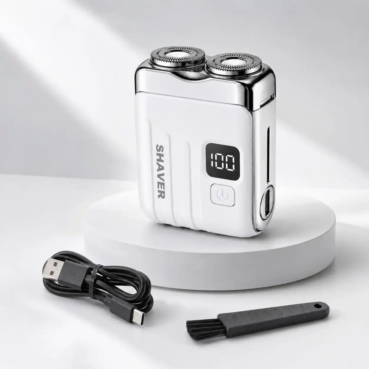 Premium Electric Shaver White